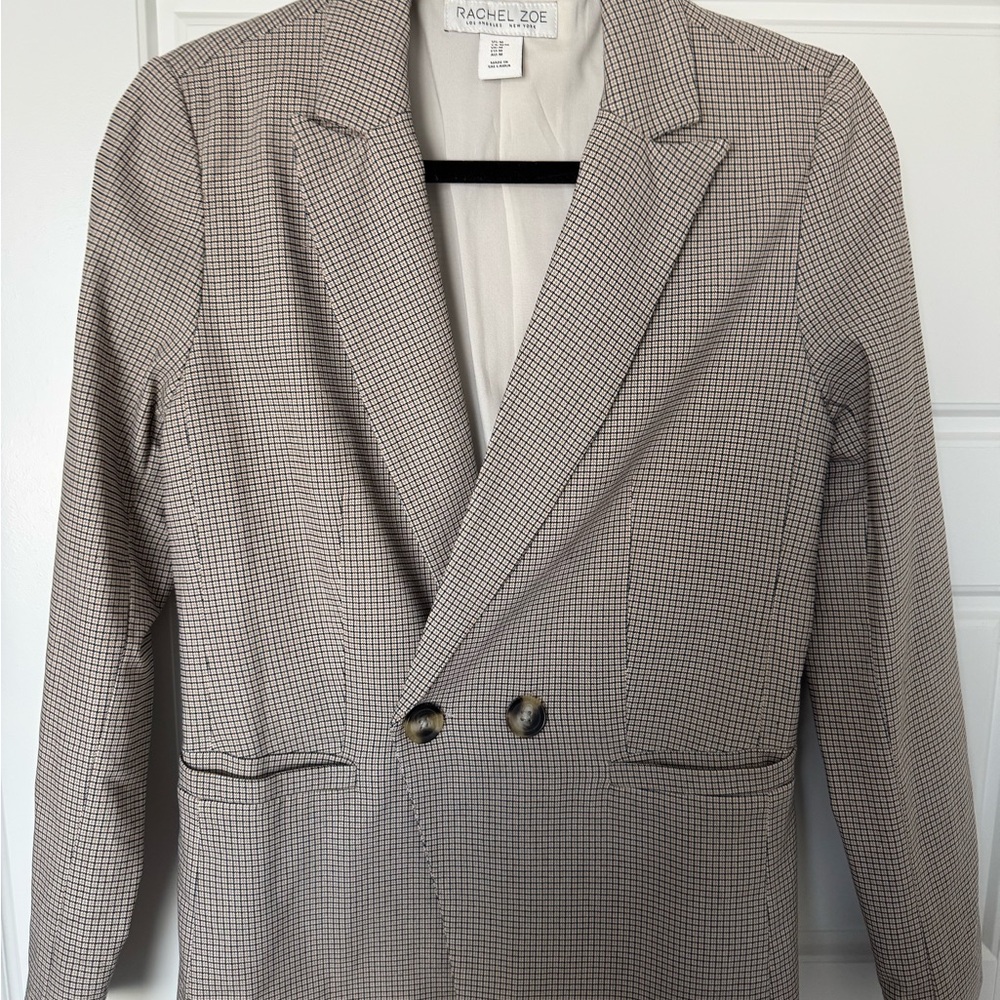 Rachel Zoe Men's Checkered Blazer